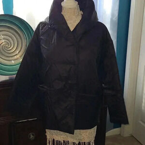 EILEEN FISHER HOODED COAT